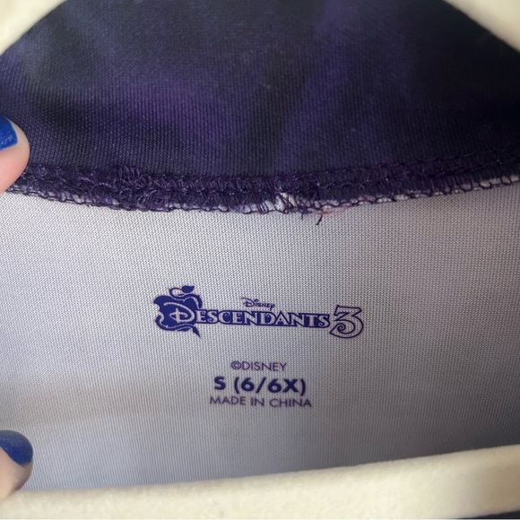 Disney Descendants 3 Purple and Black Dress - Picture 4 of 4